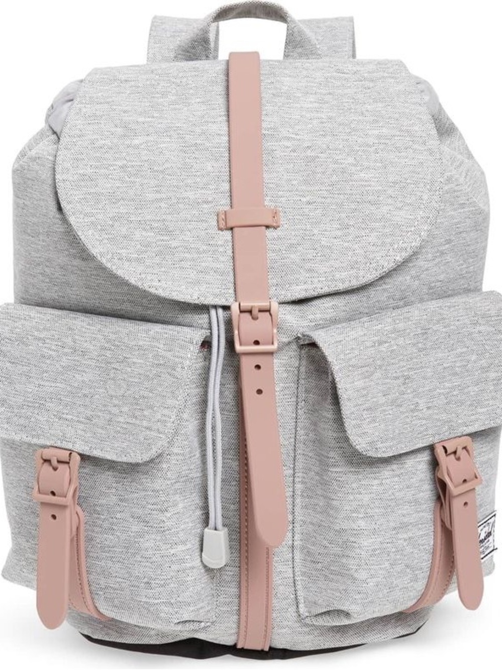 Herschel S Dawson Backpack, Lt Grey & Pink